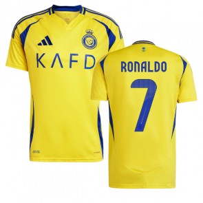 Billiga Al-Nassr Cristiano Ronaldo #7 Hemmatröja 2024-25 Kortärmad